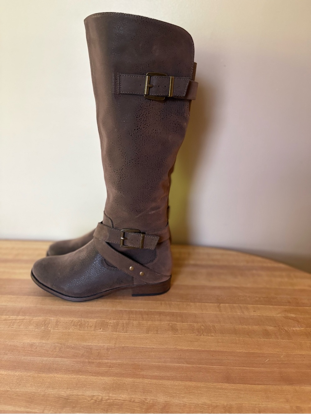 Crown Vintage Dark Brown Riding Boots